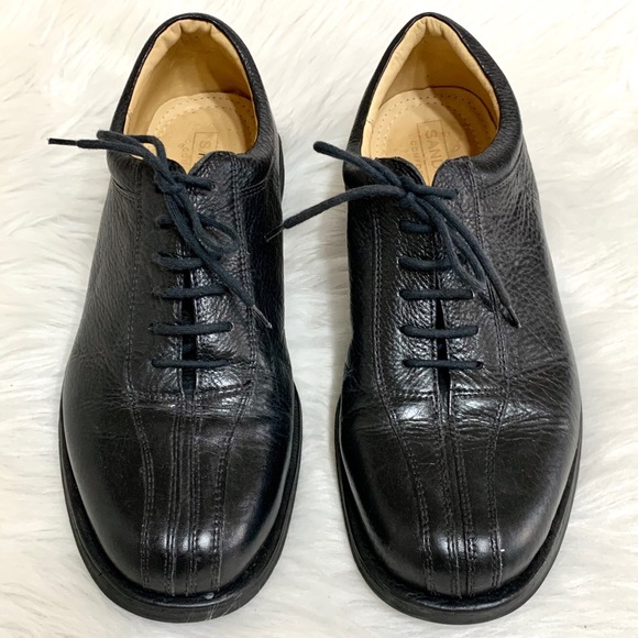 Sandro Comfort Walk Black Leather Oxford Loafers - Picture 2 of 10